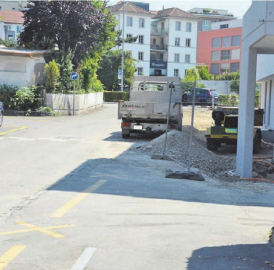 Der Gehweg findet endlich seine Fortsetzung