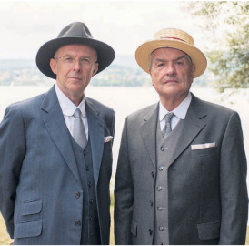Sich fühlen wie ein Strohbaron