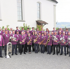 Proben für kantonales Musikfest