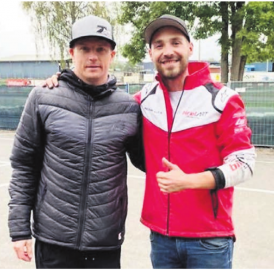 Plötzlich kam der Megastar