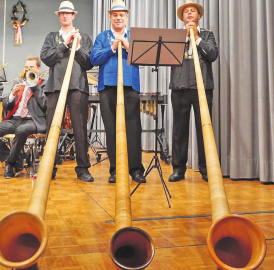 Tell am «Schweizer Abend in Brass»