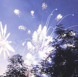 Haben Sie das Feuerwerk vermisst?