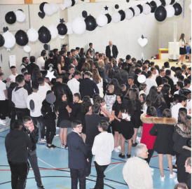 Villmerger Hausfest in Schwarz-Weiss