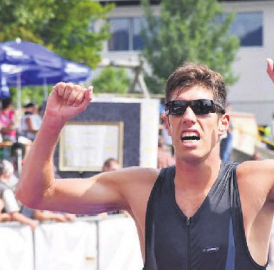 Denier überzeugt am Triathlon