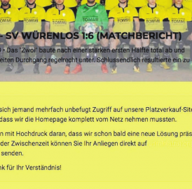 Website gehackt