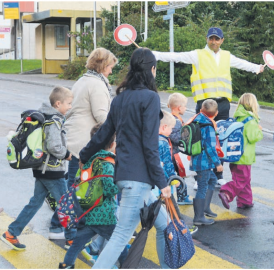 Sicher über die Strasse