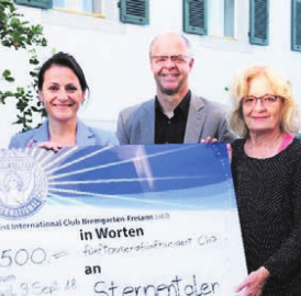 5500 Franken kamen zusammen