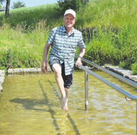 Wassertreten macht fit