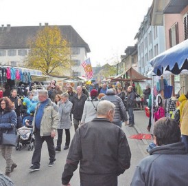 Farbenfroher Martinimarkt