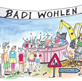 Das Warten auf die neue Badi