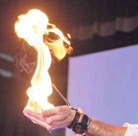 Feuertornados und Luftkanonen