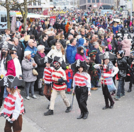 Fasnachtsumzug in Bremgarten