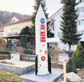 Anflug auf «Güüggen-Mission» in Villmergen