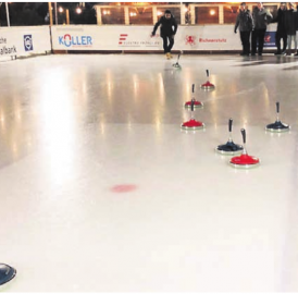 Schnuppern ins Eisstockschiessen