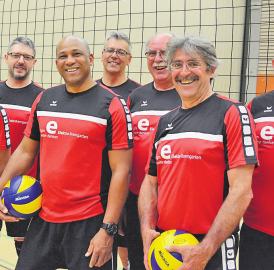 Erfolgreiche Volleyballer