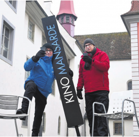 Im Winter und auf dem eigenen Stuhl