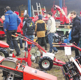 Mäders 49. Landmaschinenausstellung in Niederwil