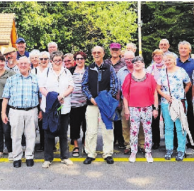 Storchenstation besucht