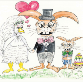 Der Eier legende Osterhase