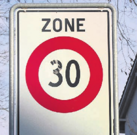 Tempo 30 in zwei Quartieren?