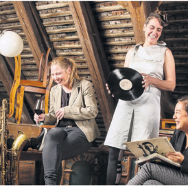 In Bremgarten sind die Lilys am Saxofon