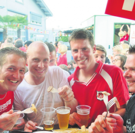 Schauen Sie Fussball gerne in einem Public Viewing?