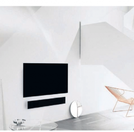 Die leistungsstarke Soundbar verleiht den Bang & Olufsen Sound
