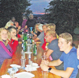 Walderdbeeren genossen