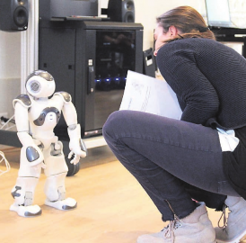 Roboter nicht im Badezimmer