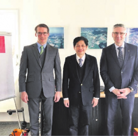 Botschafter zu Besuch