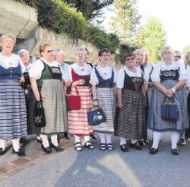 Reise der Trachtengruppe Wohlen