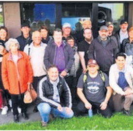 Ortspartei auf Jubiläumsfahrt