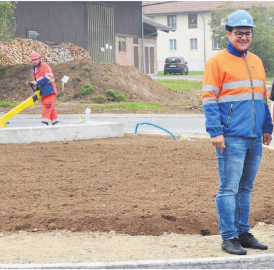 Neuer Wendeplatz samt Haltestelle