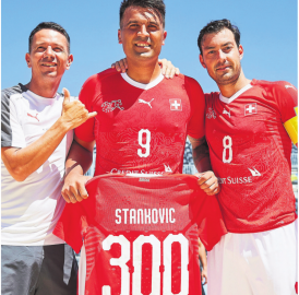 Jubilar und Topscorer