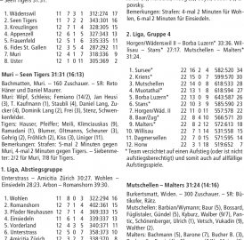 Resultate Handball