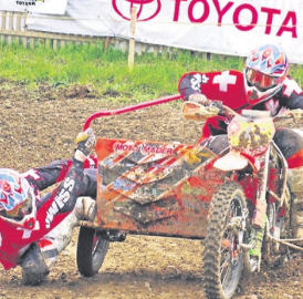 Vom Motorrad in die Turnhalle