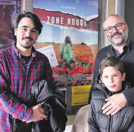 Eine Clique sieht rot