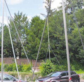 Direkt neben der Schutzzone