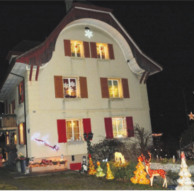 Lichterglanz bei der «Villa»