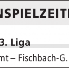 ANSPIELZEITEN