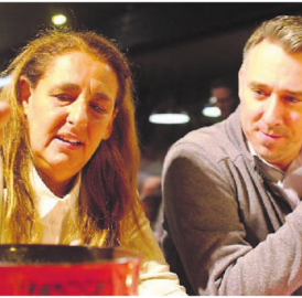 Fondueessen mit Jacqueline Badran
