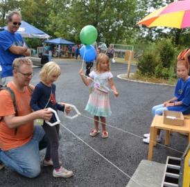 Widen: 170 Kinder am Spielparcours