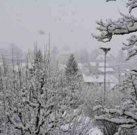 Erfreuen Sie sich am Schnee?