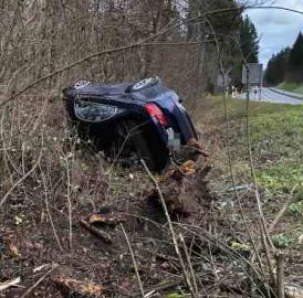 Betrunken verunfallt