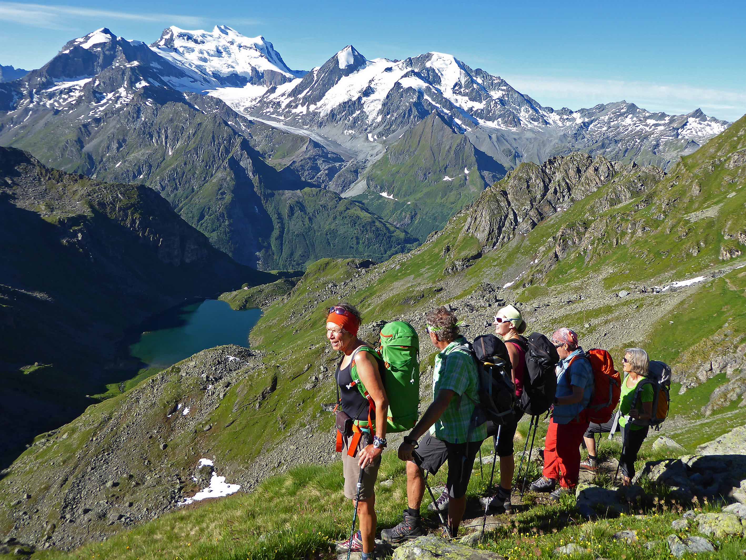Die Berge sind ihre Passion