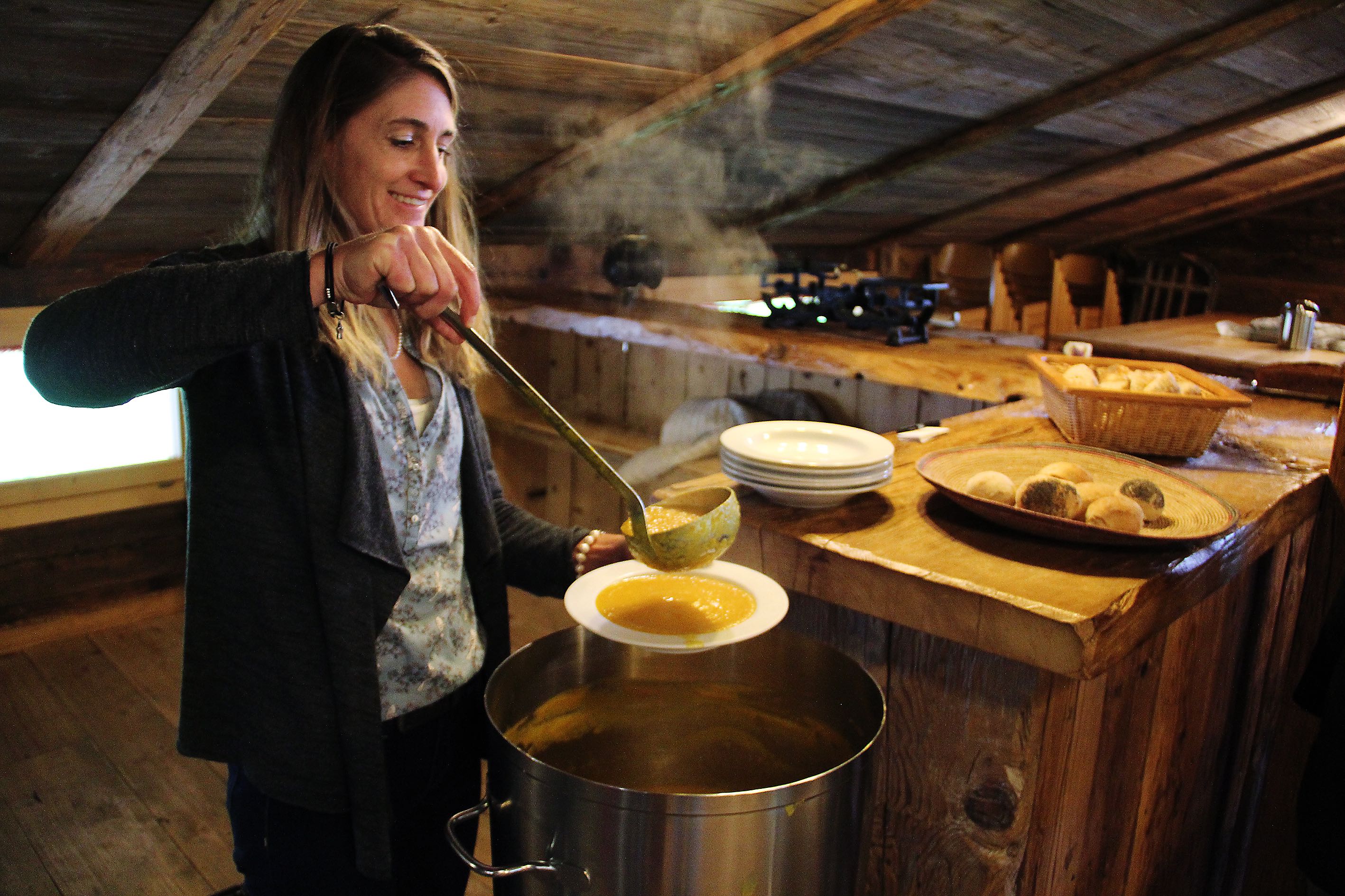 Kürbissuppe für Afrika