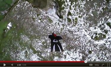 Casio wirbt auf Youtube mit Basejumper-Video vom Fisistock