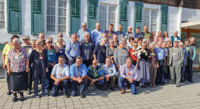 Grossfamilie lud zum Cousinen- und Cousin-Treffen