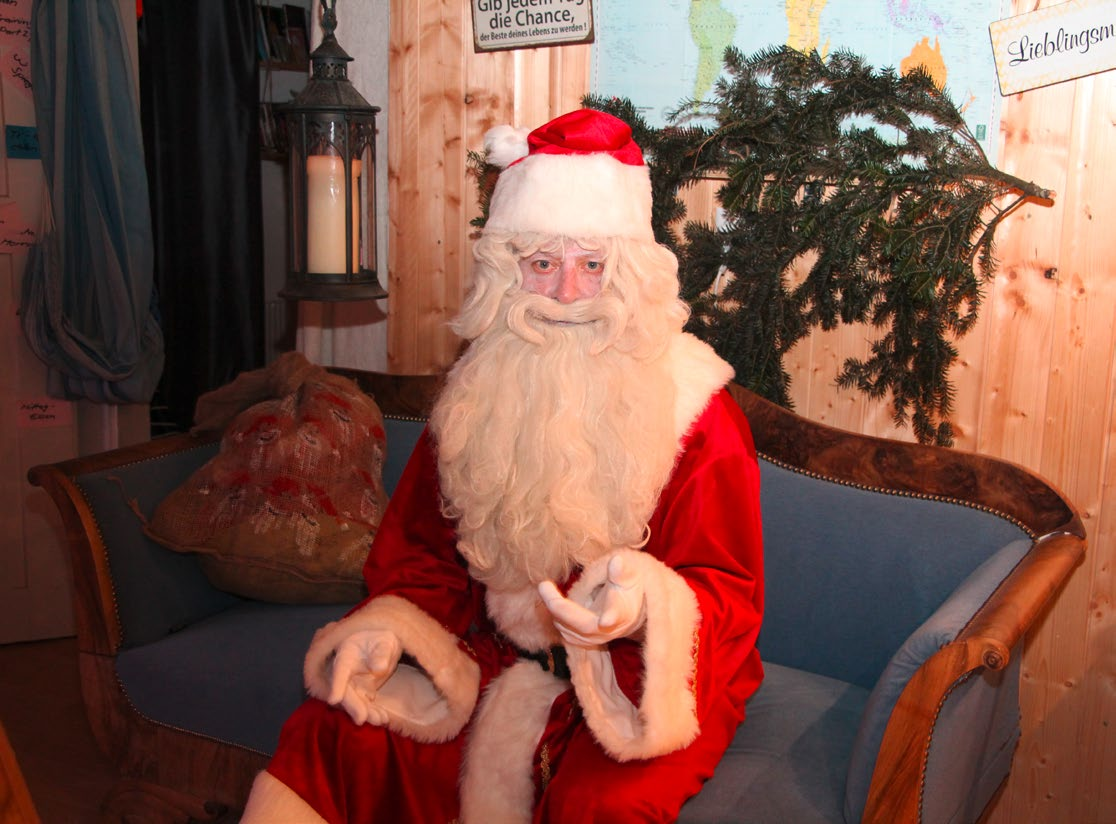 In Krattigen kam der Samichlaus digital