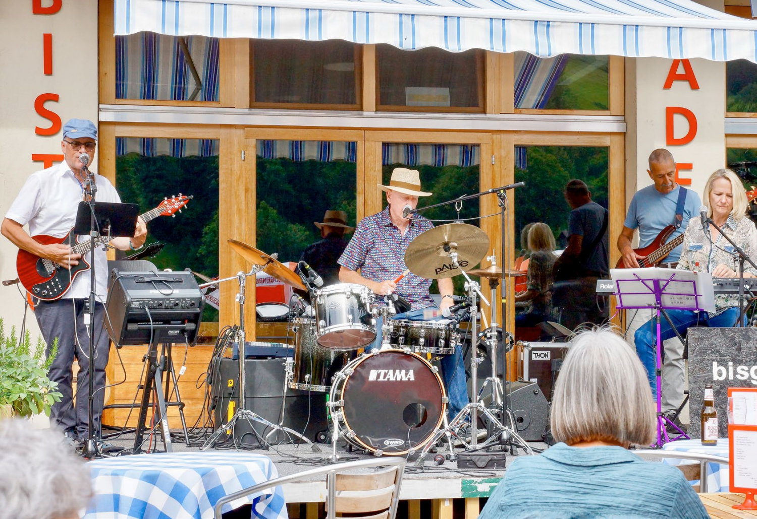 Rock, Blues und Jazz im Programm